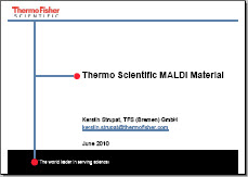 MALDI Imaging Quick Guide